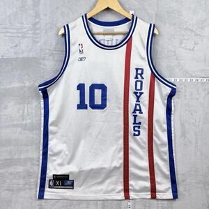 Vintage Reebok NBA Hardwood Classic Mike Bibby #10 Cincinnati Royals Jersey XL